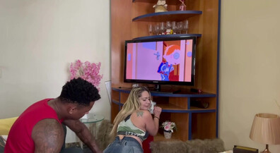 Brazilian bbw gets cock - amateur - latina - bbw - anal