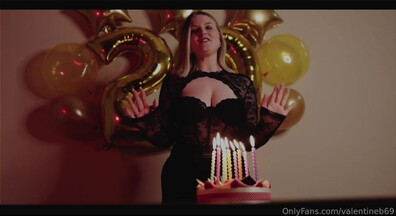 Hotwife Val Birthday Gangbang - hotwife - cuck