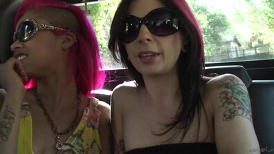 Joanna Angel Skin Diamond Car fun 1080p - ebony