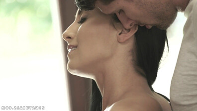 Joyful meadows featuring Anne Rose and Kristof Cale - brunette - hairy - facial - small tits - eating pussy - surprise - pleasure - fun - flash - making a