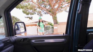Martina Smeraldi Picking Up The New Squirting Hire - martina smeraldi - outdoor - european