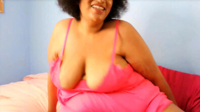 Massive black Loren got way too horny on the couch - horny sbbw - chocolate bbw - massive ebony - black milf - fat ass - big tits - toy - creamy pussy - orgasm - favlive