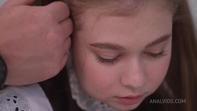 Meow Miu Bad schoolgirl punished for bad behavior 1080p - brunette
