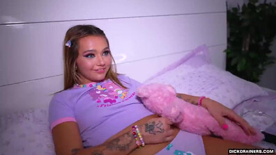 Mia Kay x BBC 720p - blonde - interracial - bbc - deepthroat - gagging - roughsex