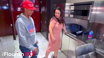 Tatiana Amor Maskless with Craig McKinney - latin - spanish - blowjob