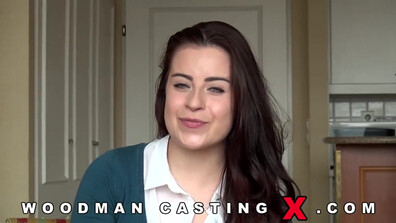 WoodmanCasting X Lexie Candy in HD - brunette