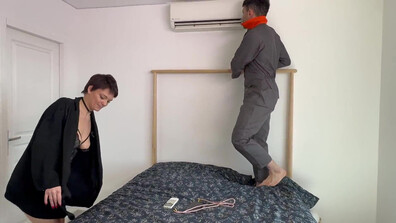 Angel Angel, a young woman who is not so naive after all - milf - big ass - blowjob