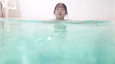 Hot Student In a Swimsuit - swimsuit - pool - school babe