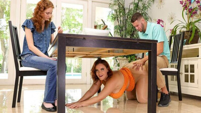 NATASHA NICE & DAN DAMAGE IN MY GIRLFRIEND’S SISTER IS A FREAK - bigass - redhead - milf
