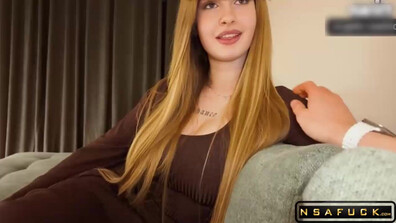 This is what happens when you Agree - big tits - big ass - blowjob - tease - lingerie - blonde - bedroom - fingering - pov