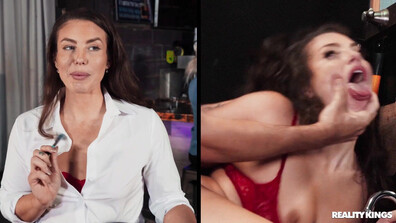 Today's Special Gloryhole Mandy Waters, Kai Jaxon - blouse - big - ass - bubble - butt - tattoo - athletic - caucasian - brunette - waitress