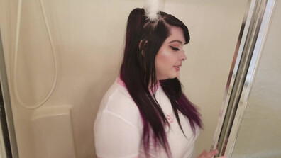 Virghoe Bbw Angel Wet T Shirt - bbw - solo - amateur