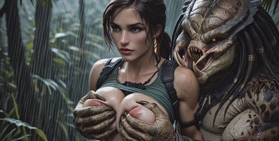 AIPorn 2026 Lara Croft VS Predator - aiporn - 2026 - lara - croft - vs - predator