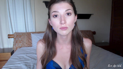 Eva De Vil 5 Minute Sissy Orgasm - brunette - masturbation