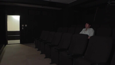 HUNTC 480 — Me And A Gal Are The Only Customers At A Movie - asian