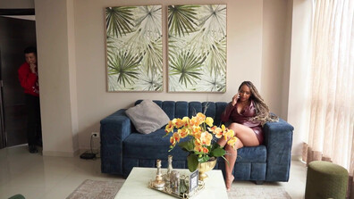Kataleya Gil Stepson realizes his stepmother is cheating on his father - latin - spanish - blowjob