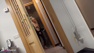 The slender stepsister discovered her stepbrother viewing explicit material and assis - teen (18+) - handjob - pov - german - skinny - taboo - porn - stepsister - stepbrother - big dick