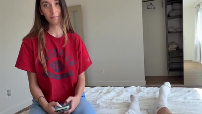 Aubry Babcock Perfect Girl Escapes The Friend Zone - blowjob - hardcore - teen - creampie - small tits - deepthroat - pov - brunette - handjobs