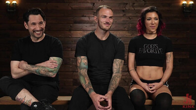 Brooklyn Gray DPed and Double Vag in Strict Bondage - brooklyngray - threesome - mmf - 2on1 - anal - asstomouth - atm - a2m - gonzo - gape