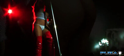 Hot Stripper - big tits - blonde - blowjob