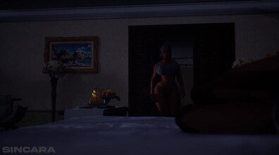 Mother fucks her son in sleep - mother - big tits - big ass - animation - incest