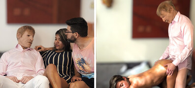 Pervert Old Man Uncle Fucks A Cute Latina Teen In A Threesome - latina - mexican - mexicana - old - old man - old and young - old & young - threesome - south american - brunette