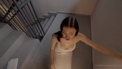 Staircase Sex Tape - big ass - big tits - blowjob - sex - fuck