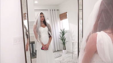 You Can't Do That At A Wedding - babe - redhead - small tits - big ass - bride - wedding - blowjob - cum in face