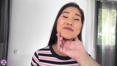 A novice, alluring woman named Katana disrobes entirely, intent on sexual intercourse - amateur - blowjob - brunette - cumshot - hardcore - facial - pussy - homemade - exotic - nude