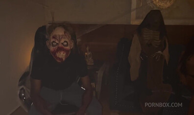 Cheyla Collins, Katherin Moore, Camila Cooper, Elizabeth Taylor Halloween Horror - cheylacollins - katherinmoore - camilacooper - elizabethtaylor - 3on1 - 4on3 - 4on2 - 3on2 - gangbang - groupsex