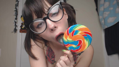 DamnedestCreature Crazed Candy Slut - solo - softcore - amateur