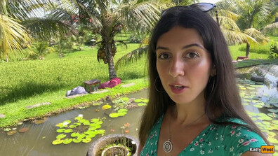 Katty West Public Cumwalk in Cafe , Eating Pasta Carbonara with Sperm on Face - katty west - public cumwalk in cafe - eating pasta carbonara with sperm on face