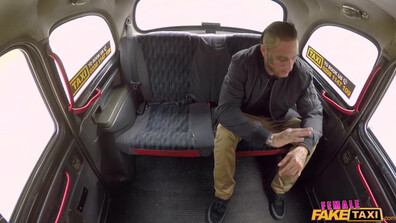 Licky Lex Tattooed Guy Makes Blonde Horny - licky lex cowgirl - blowjobs - milfs - car - blonde - reverse cowgirl - doggystyle - missionary - female fake taxi