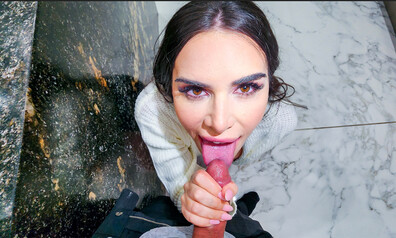 Lucy Doll sneakily sucked Allen Swift's cock - pervmom - big ass - boig dick - blonde - blowjob - deepthroat - handjob - milf - spanking - stepmom
