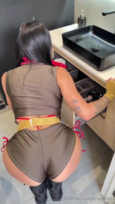 Plumber Girl Sex Tape - big ass - big tits - blowjob - sex - fuck
