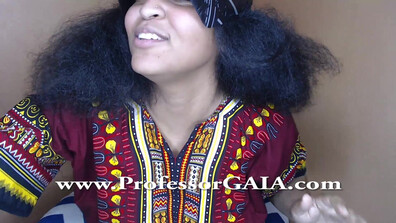 Professor gaia black panther gfe roleplay - bbw - big tits - solo