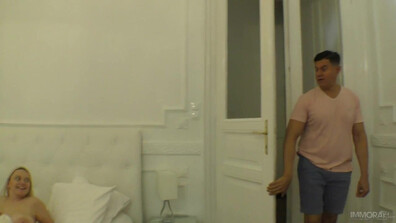 Sandra Sweet Daddy Dan Gives Huge Tits - teen - blowjob - blonde