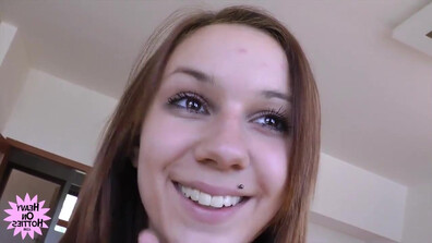 The buxom young lady Andy Darling, from Czechia, has her closely trimmed groin cavity - amateur - blowjob - brunette - cumshot - teen (18+) - czech - 18 year old - big tits - pussy - cute
