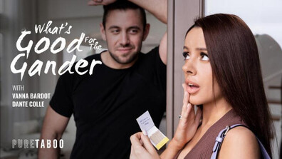 Vanna Bardot & Dante Colle in What’s Good For The Gander - bigass - blackhair - teen