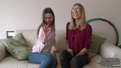 Young Amanda And Ieva Girl Girl Fun On The Couch - Amateur - Teen - Masturbation - milf - hardcore - blowjob - big tits - big ass - anal