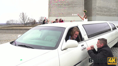 Alexis Crystal The Wedding Limo Chase in 4K - 4k