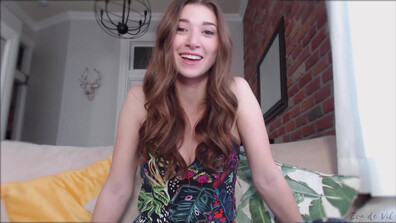 Eva De Vil Cum Fiend For Cleavage Cei (Cei) - solo - amateur - softcore