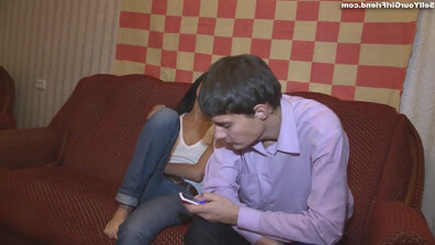 Imaginations materialize into actuality - teen (18+) - cuckold - russian - small tits - threesome - fantasy - girlfriend - naughty - surprise - hottest