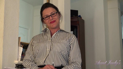 Joana New Secretary - mature - hairy pussy - big tits - big ass - masturbation - toys - auntjudys - joana jakes