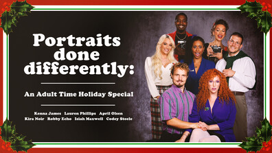 Kenna James, Lauren Phillips, Kira Noir, April Olsen Portraits Done Differently An Adult Time Holida - blowjob - sex