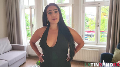 Latin Sandra Fucking a Dutch Papi Cock in Amsterdam - latina - dutch - papi