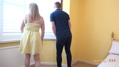 Marie Horny MILF Marie Lets Her New Lodger Work Out A Very Sexy Deal - milf - mature - big ass - blowjob
