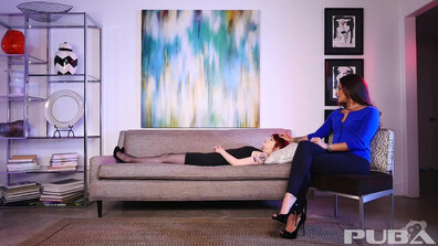 MyDollParts Bree gets hypnotized into worshipping Kayla's feet - feet - lesbian