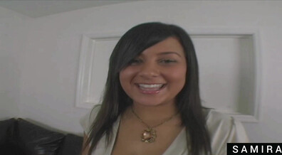 Samira Kiss POV 3 - pretty face - pretty mouth - natural tits