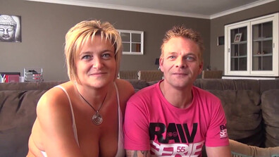 Vlaams Geil Stel Sonja en Paul - milf - mature - big ass - blowjob